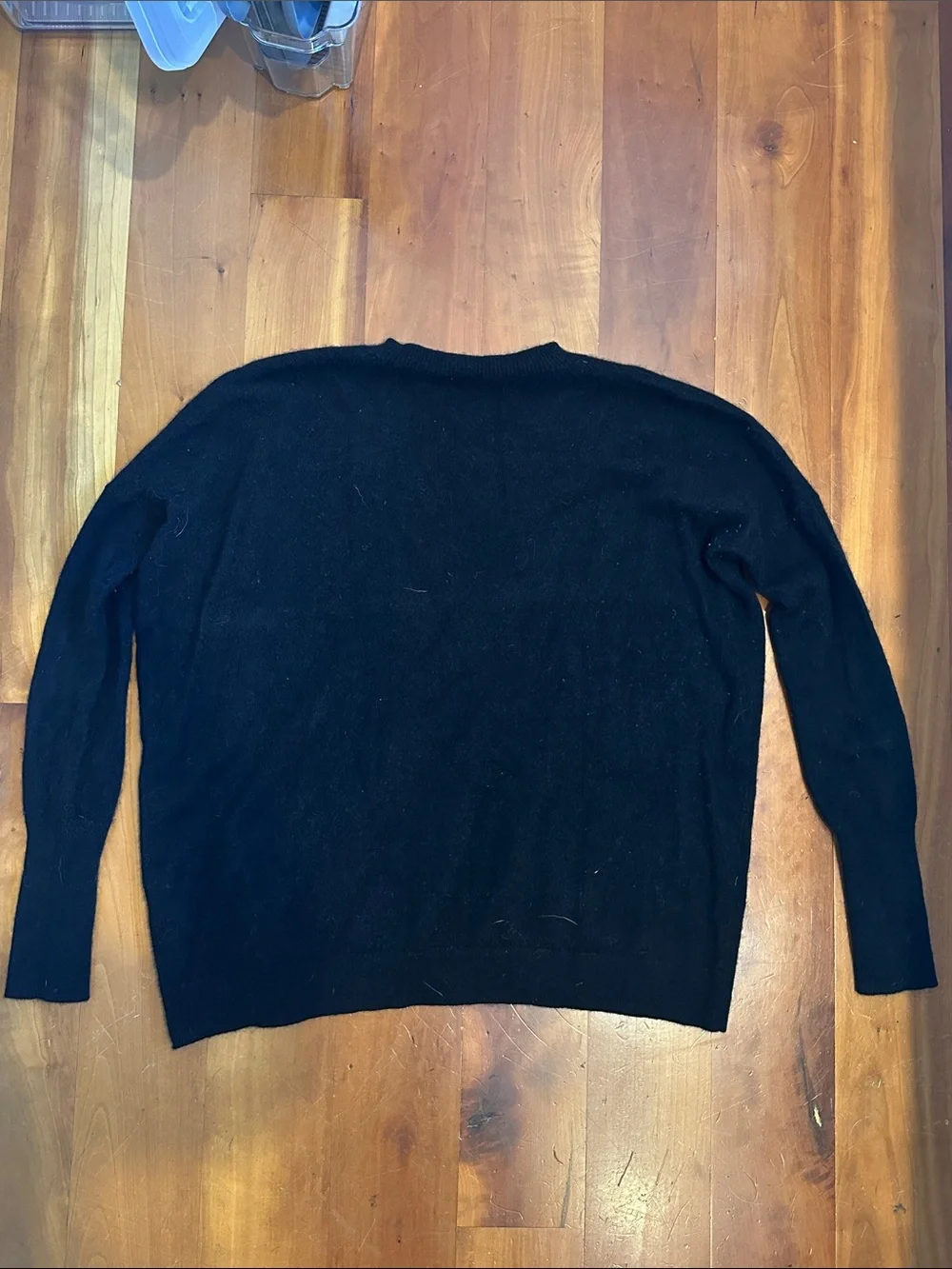 J. Crew Black Men's V-Neck Sweater